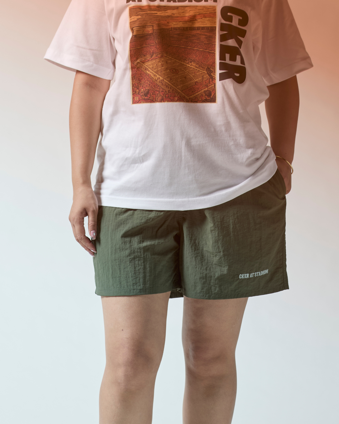 【予約商品】CKER AT STADIUM SHORTS LOGO SMALL