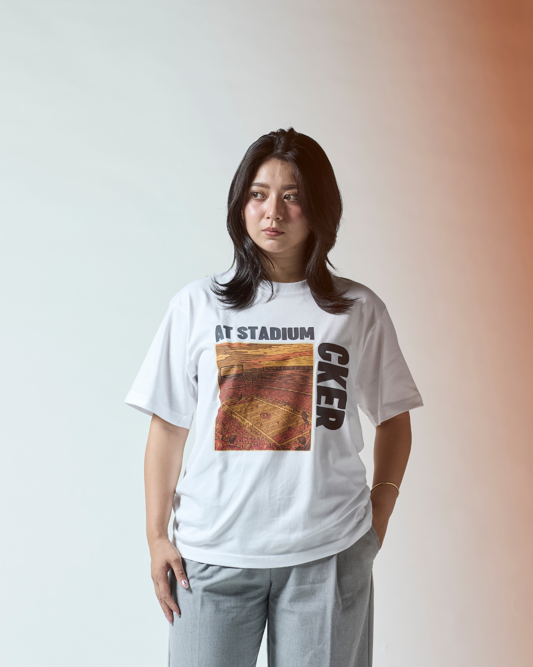 【予約商品】CKER AT STADIUM TEE 001