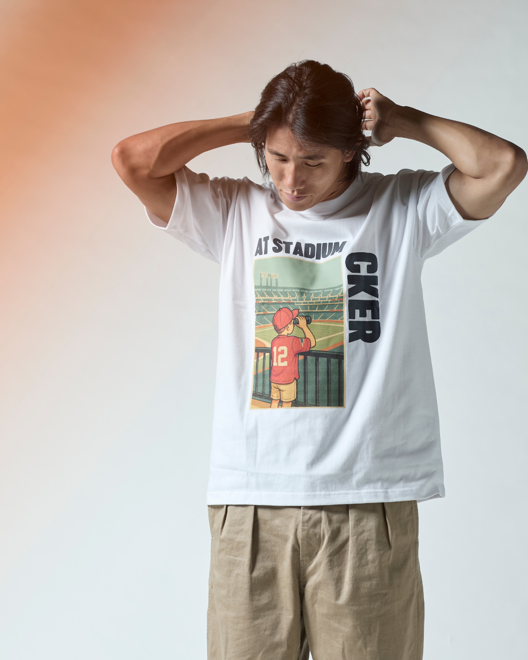 【予約商品】CKER AT STADIUM TEE 002
