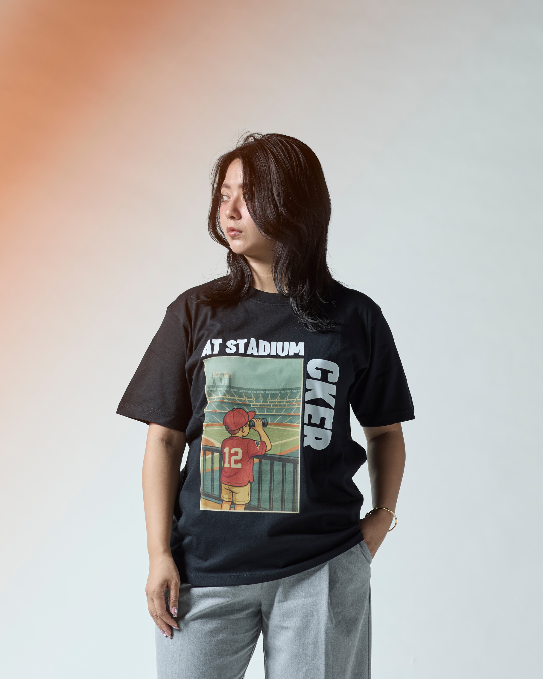 【予約商品】CKER AT STADIUM TEE 002